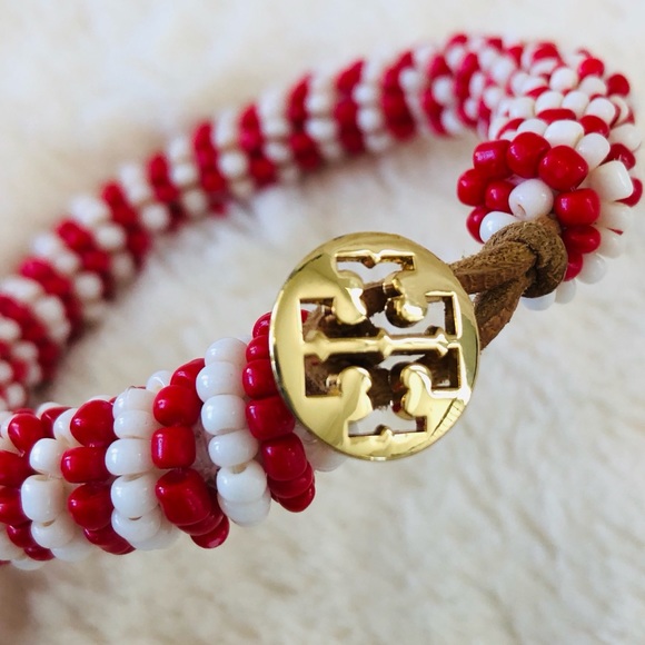 tory burch beaded bracelet
